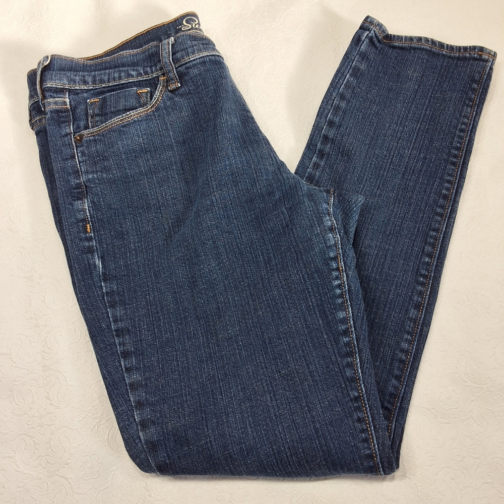 Old Navy The Sweet Heart Low Rise Blue Jeans Pants Size 8